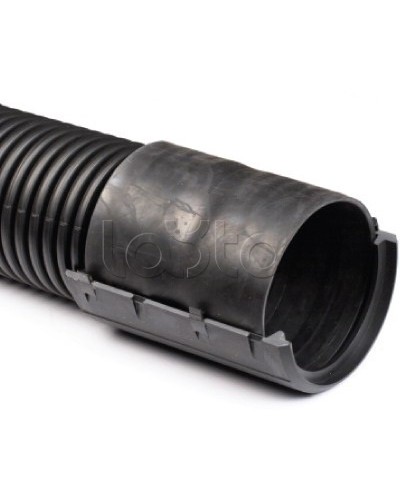 Муфта соединительная (разъемная с фиксатором) для трубы двустенной диам. 110 мм DKC(017110) в Назрани Повороты, муфты, тройники Pintop.ru