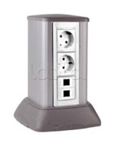 Миниколонна алюминиевая, 0.25 м DKC 19522 в Назрани Аксессуары для кабель-канала Pintop.ru