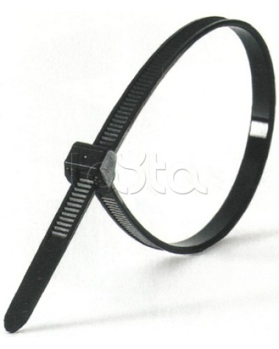 Хомут-стяжка нейлоновый, стандартный P6.6 12.5x1000 чёрный DKC 25343 (100 шт/уп) в Назрани Стяжки-хомуты Pintop.ru