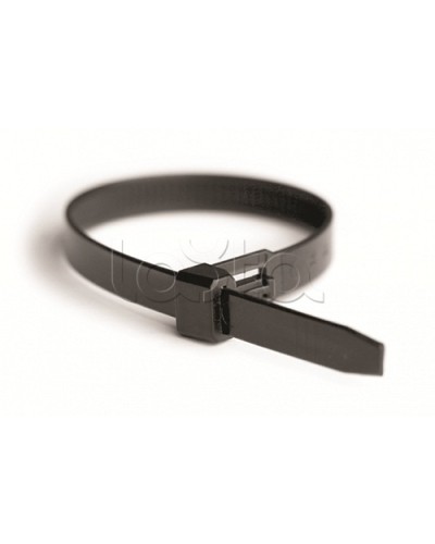 Хомут P6.6 многоразовый, черный, 7,5x350 DKC 25354 в Назрани Стяжки-хомуты Pintop.ru