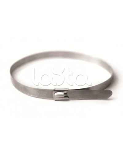 Хомут из нержавеющей стали AISI 316 8х400 DKC 27614 в Назрани Стяжки-хомуты Pintop.ru