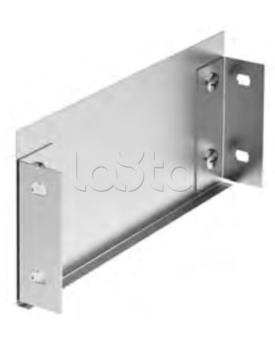 Заглушка сборная ТС 300х50, цинк-ламельная (аналог горячеоцинкованный) DKC 30196HDZL в Назрани Аксессуары для лотков Pintop.ru