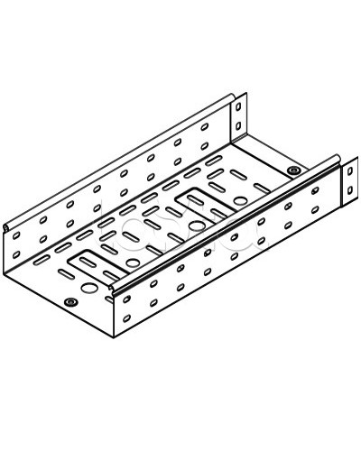 Лоток перфорированный 100х50 мм L 3000 DKC 3526210 в Назрани Кабельные лотки Pintop.ru