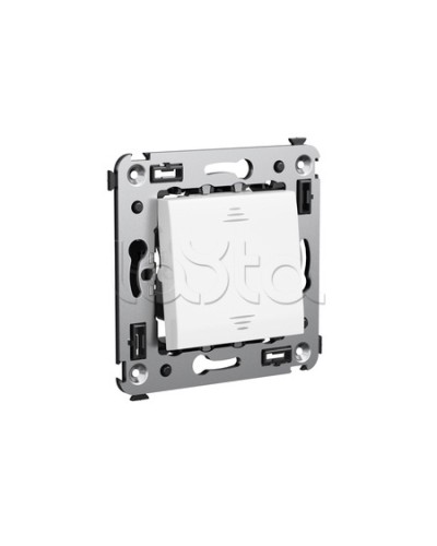 Выключатель одноклавишный в стену, Avanti, Белое облако DKC 4400103 в Назрани Крепежные изделия Pintop.ru