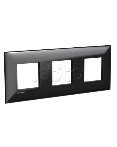 Рамка ARTLEBEDEV Черный квадрат Avanti, 6 мод. DKC 4402906 в Назрани Аксессуары для лотков Pintop.ru