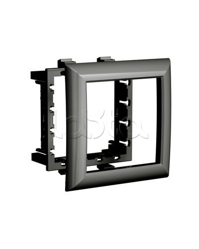 Рамка-суппорт Avanti черный для In-liner Front, 4 мод. DKC 4402914 в Назрани Аксессуары для лотков Pintop.ru