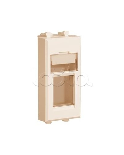 Адаптер для Keystone Ванильная дымка Avanti, 1 мод DKC 4405201 в Назрани Аксессуары для стоек и шкафов Pintop.ru