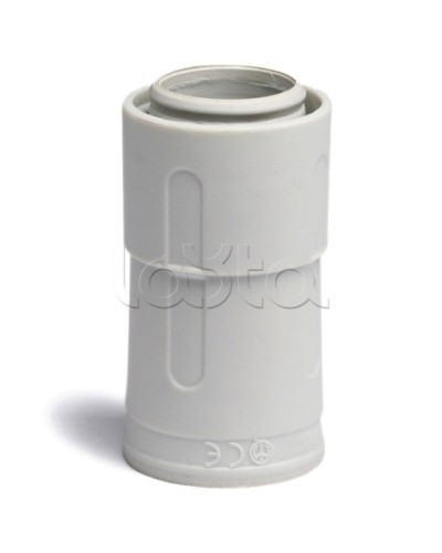 Переходник армированная труба - жесткая труба DKC 20 мм 55220 в Назрани Повороты, муфты, тройники Pintop.ru