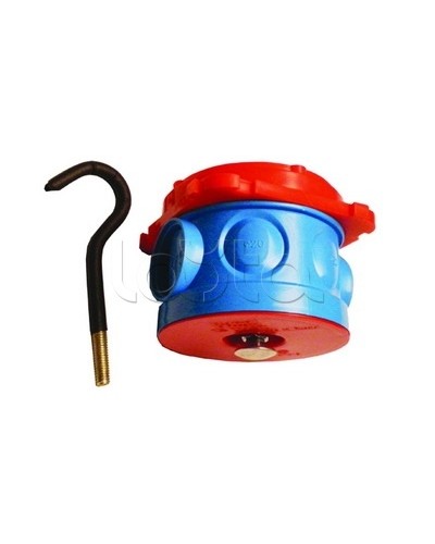 Коробка потолочная с крюком для заливки в бетон, д.70х57мм DKC 59383 в Назрани Распределительные коробки Pintop.ru