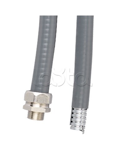 Металлорукав DN 26мм в гладкой EVA изоляции, Dвн 26,5 мм, Dнар 34,0, IP66, 25 м, цвет серый DKC 607E032 в Назрани Крепежные изделия Pintop.ru