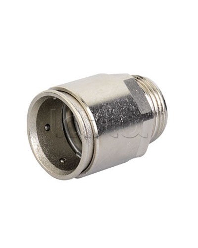 Муфта труба-коробка д.63мм, IP66/IP67, М63х1,5, никелированная латунь DKC 6111-A63N в Назрани Повороты, муфты, тройники Pintop.ru