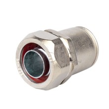 Муфта металлорукав DN 20-жесткая труба д.25мм, IP66/IP67, никелированная латунь DKC 6117-25N