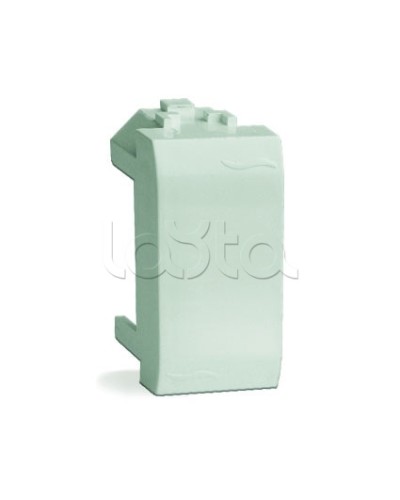 Заглушка, белая, 1 модуль DKC 76616B в Назрани Аксессуары для кабель-канала Pintop.ru