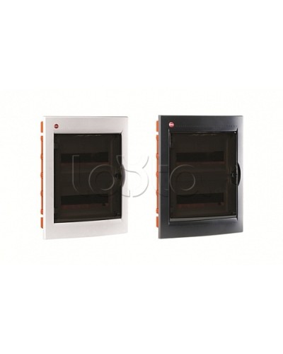 Щиток встраив.с двер.24мод.,IP41,бел., с клем.блок.2х87508 и замком DKC 81924 в Назрани Аксессуары для стоек и шкафов Pintop.ru