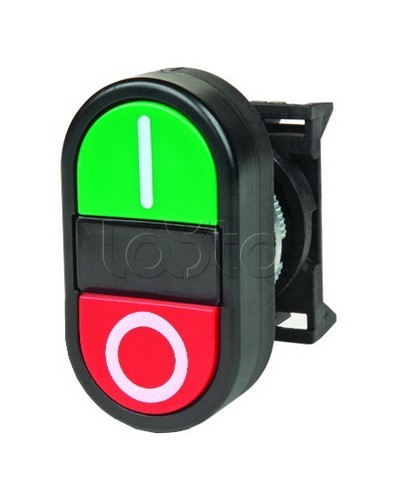 Кнопка двойная плоская, черная DKC ABFTM в Назрани Кнопки выхода Pintop.ru