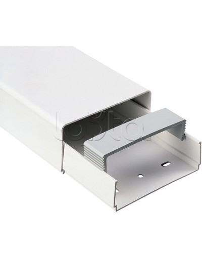 Скоба фиксирующая для короба 90х60 мм DKC AIR90601 в Назрани Аксессуары для лотков Pintop.ru