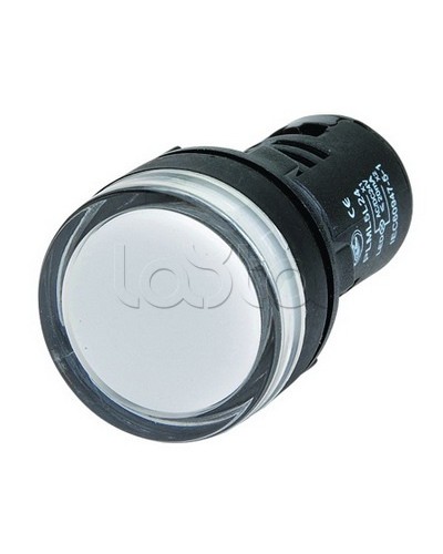 Сигнальный индикатор со встроенным диодом 220В, белый DKC ALIL5L220 в Назрани Аксессуары для стоек и шкафов Pintop.ru