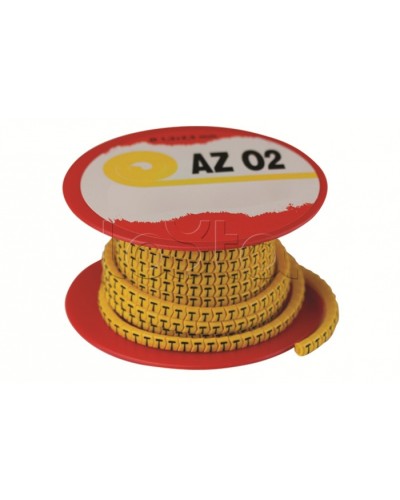 Колечко маркировочное 3, 2.5-4мм. черное на желтом DKC AZO303BY в Назрани Крепежные изделия Pintop.ru