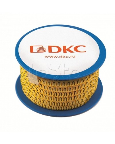 Колечко маркировочное земля, 4-8мм. черное на желтом DKC AZS412BY в Назрани Аксессуары для кабель-канала Pintop.ru