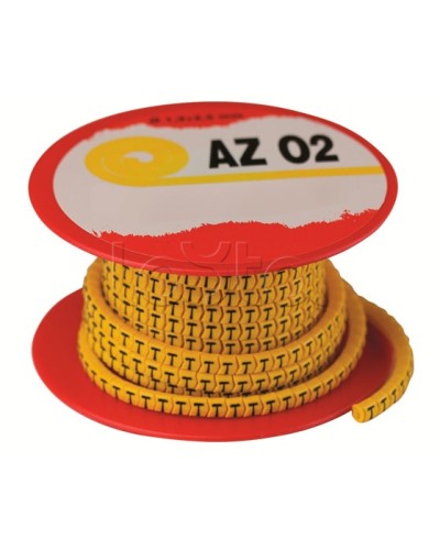 Колечко маркировочное E, 4-8мм. черное на желтом DKC AZS4EEBY в Назрани Крепежные изделия Pintop.ru