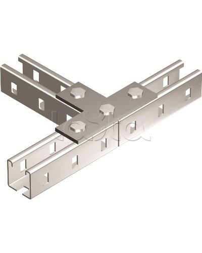 Пластина соединительная Т-обр., горячеоцинкованная DKC BMD1031HDZ в Назрани Аксессуары для лотков Pintop.ru