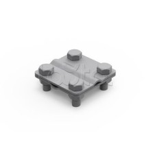 Соединитель крестовой для прутка D10 мм DKC (NG3109)