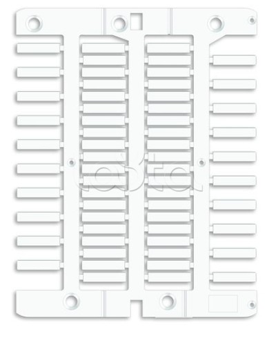 Маркировка для провода, жесткая, для трубочек. 4х18мм. Белая DKC NUT18 в Назрани Крепежные изделия Pintop.ru