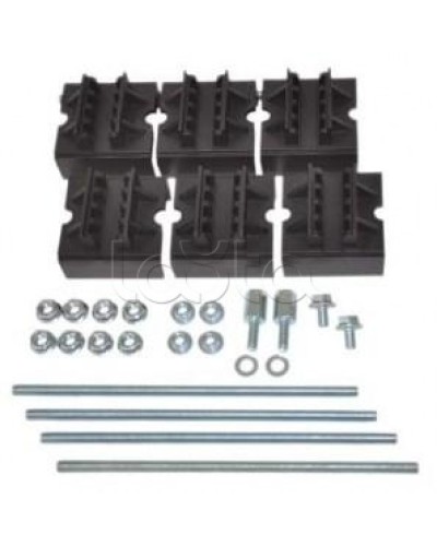 Набор держателей, для шин толщиной 5мм, 1-4 шины на полюс, 3 полюса DKC R5BSEV4/5T в Назрани Повороты, муфты, тройники Pintop.ru