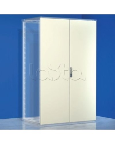 Дверь сплошная, двустворчатая, для шкафов DAE/CQE, 1800 x 800 мм DKC R5CPE1881 в Назрани Аксессуары для стоек и шкафов Pintop.ru