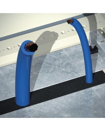 Уплотнитель для ввода кабеля, для шкафов DAE/CQE шириной 600 мм DKC R5FPC600 в Назрани Аксессуары для стоек и шкафов Pintop.ru