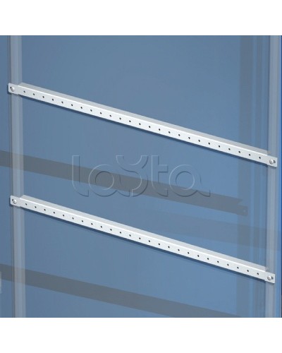 Рейки горизонтальные, дверная, для шкафов CQE Ш=600мм, (10 шт/уп) DKC (R5TPE60) в Назрани Аксессуары для стоек и шкафов Pintop.ru