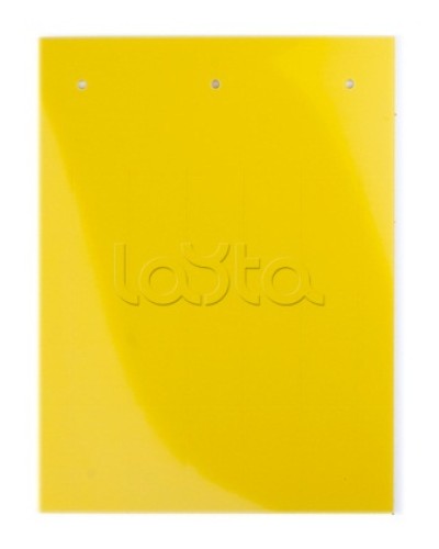 Табличка полужесткая. Установка в держатель. Для маркировки модульного оборудования. ПВХ-0,5. Желтый DKC TAS52 в Назрани Крепежные изделия Pintop.ru