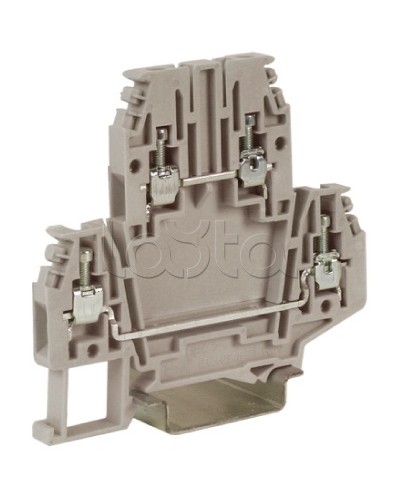 Зажим клеммный проходной 2.5 кв.мм DKC ZDB100GR в Назрани Клеммные колодки Pintop.ru