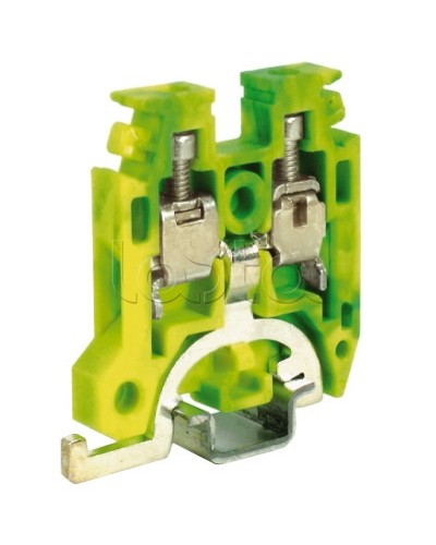 Зажим для заземления желт.зелен 2,5 кв.мм DKC ZTR110 в Назрани Крепежные изделия Pintop.ru
