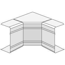 Угол внутренний изменяемый (70-120°) NIAV 100x80 мм DKC 01733