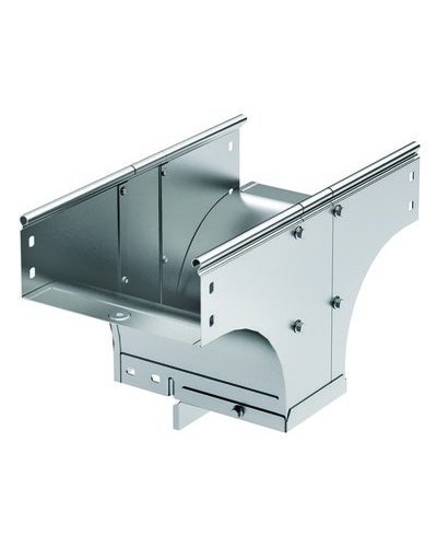 Ответвитель-переходник TDSR T-обр. вертикальный 500/200 в комплекте с крепежными элементами и соединительными в Назрани Аксессуары для лотков Pintop.ru