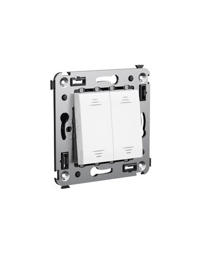 Диммер кнопочный в стену, Avanti, Белое облако DKC 4400343 в Назрани Аксессуары для стоек и шкафов Pintop.ru