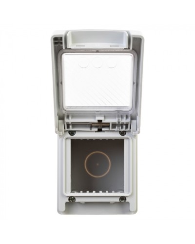 Коробка для настенного монтажа Avanti, IP55, серая, 2 модуля DKC (4403932) в Назрани Распределительные коробки Pintop.ru