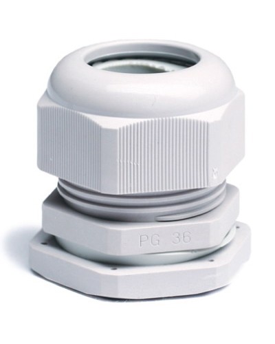 Зажим кабельный с контргайкой, IP68, PG21, д.13 - 18 мм DKC 53000 в Назрани Клеммные колодки Pintop.ru