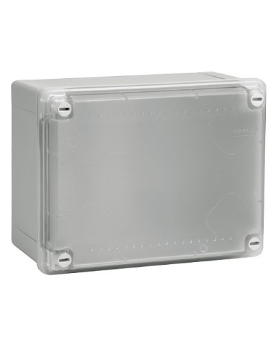 Коробка ответвит. с гладкими стенками, прозрачная, IP56, 240х190х90 мм DKC 54220 в Назрани Распределительные коробки Pintop.ru