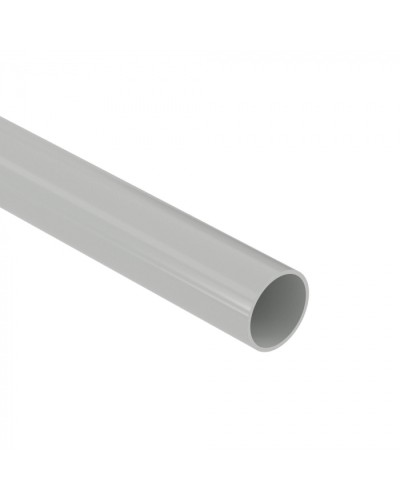 Труба глад. ПВХ 25 мм лёгкая серый (40 м) DKC (62925R) в Назрани Гладкая труба Pintop.ru