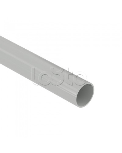 Труба глад. ПВХ 40 мм 3 м жесткая атмосферостойкая серый (30 м) DKC (63940UF) в Назрани Гладкая труба Pintop.ru