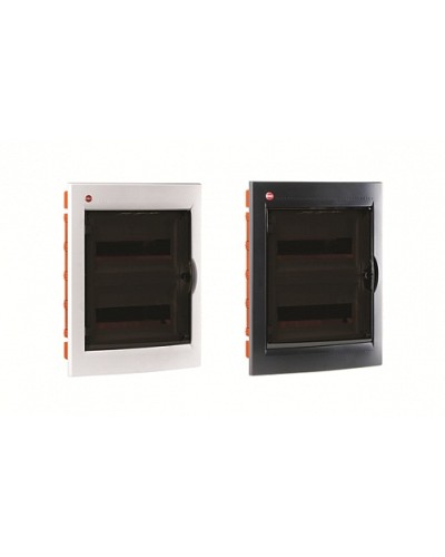 Щиток встраиваемый 24 мод.,IP 41 , черный DKC 82524 в Назрани Аксессуары для стоек и шкафов Pintop.ru