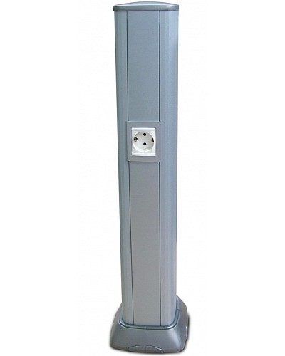 Колонна алюминевая 0,71 м, цвет темно-серебристый металлик DKC 09594 в Назрани Аксессуары для стоек и шкафов Pintop.ru