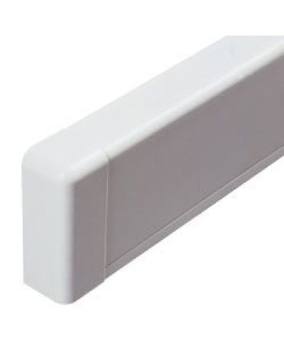 Заглушка для плинтусного короба 100х40 мм белый DKC AIR10045 в Назрани Аксессуары для стоек и шкафов Pintop.ru