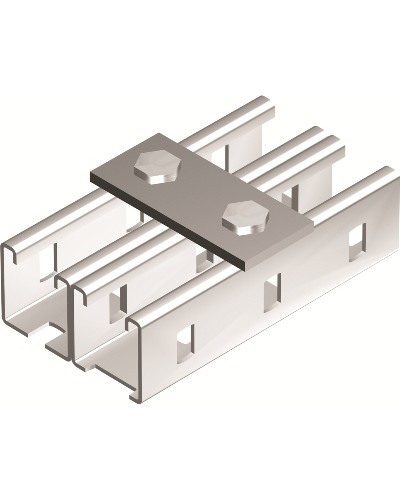Пластина соединительная, длина 90 мм, 2отв., горячеоцинкованная DKC BMD1011HDZ в Назрани Аксессуары для лотков Pintop.ru