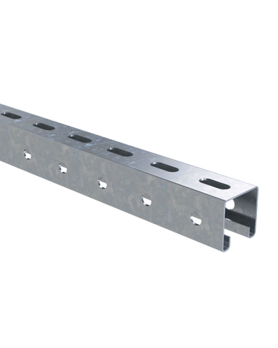 С-образный профиль 41х41, L500, толщ.1,5 мм горячеоцинкованный DKC BPL4105HDZ в Назрани Аксессуары для лотков Pintop.ru