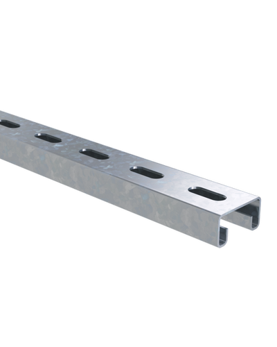 С-образный профиль 41х21, L400, толщ.2,5 мм, горячеоцинкованный DKC (BPM2104HDZ) в Назрани Аксессуары для лотков Pintop.ru