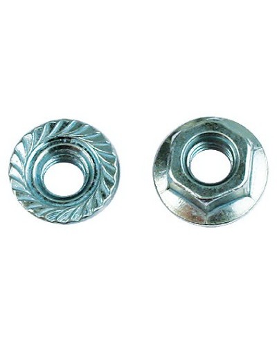 Гайка с насечкой, преп. отк. М5, гор.оц. DKC CM100500HDZ в Назрани Крепеж Pintop.ru