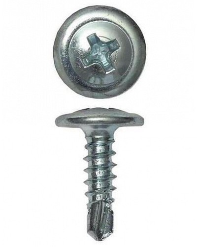 Саморез с пресс-шайбой 4.2x19 острый DKC CM275019 в Назрани Крепеж Pintop.ru